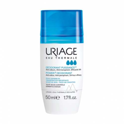 Uriage Deodorant for Very Sweaty Skin - 50 ml
