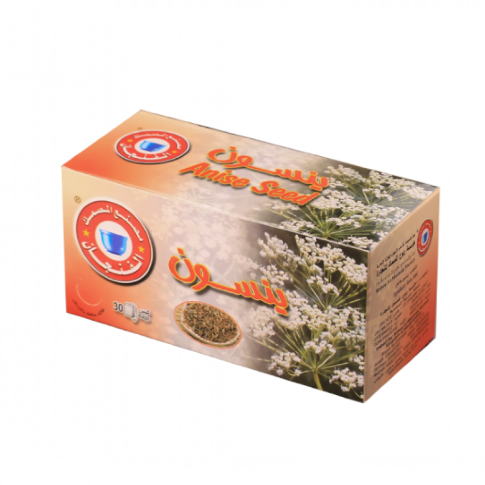 شاهي ينسون من المصمك 30 كيس شاهي ينسون من المصمك 30 كيس