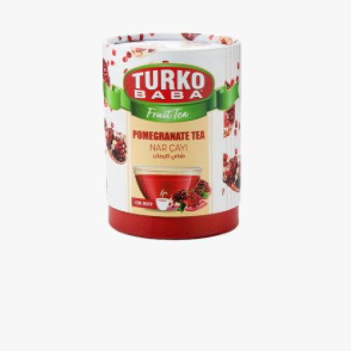 Pomegranate tea with pomegranate pieces