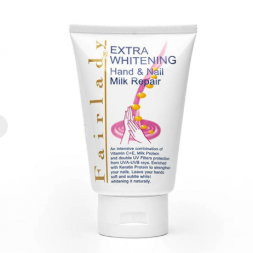 كريم العنايه اليوميه لليدين والاظافر بالحليب من فير ليدي , 100 مل