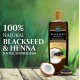 باراشوت زيت جوز الهند بالحبة السوداء والحناء لتقوية ولمعان الشعر - 200 مل
