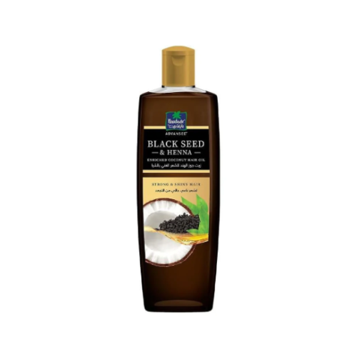 Parachute Advansed Coconut Oil with Black Seed & Henna for Strong & Shiny Hair - 200ml