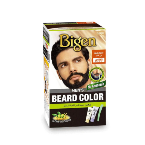 Bigen Men's Beard Dye - Dark Brown B103