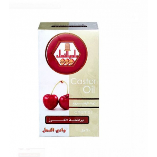 وادى النحل زيت خروع كرز 60 مل