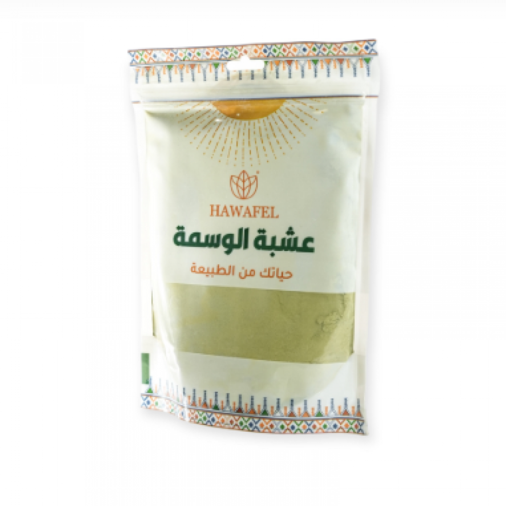 عشبة الوسمة للشعر حوافل - 250 جرام