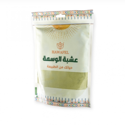 عشبة الوسمة للشعر حوافل - 250 جرام عشبة الوسمة للشعر حوافل - 250 جرام