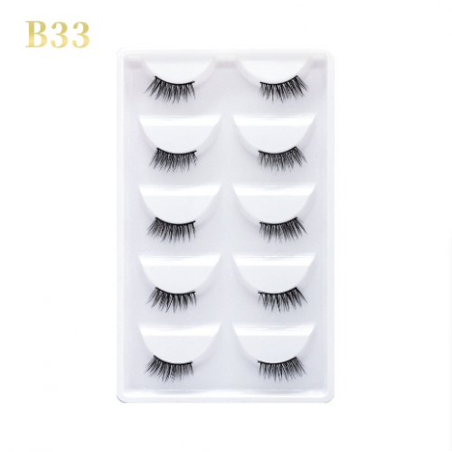 طقم جلوريا بيوتي بيوتي فلاوليس للرموش 5 قطع – B33