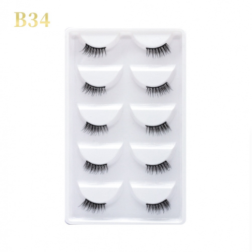 طقم رموش جلوريا بيوتي فلوليس 5 قطع – B34