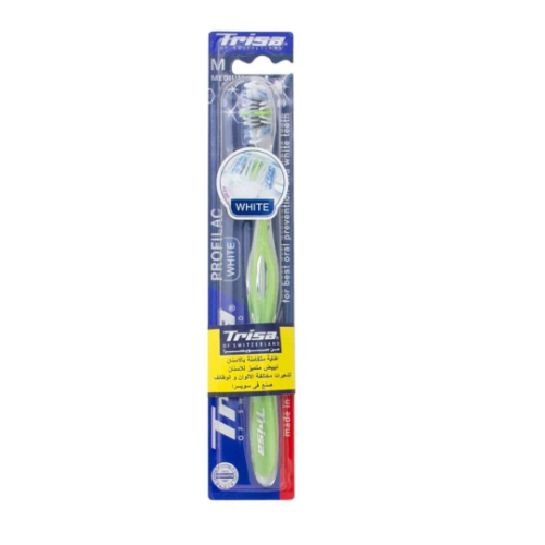 Teresa Profilac White Medium Toothbrush