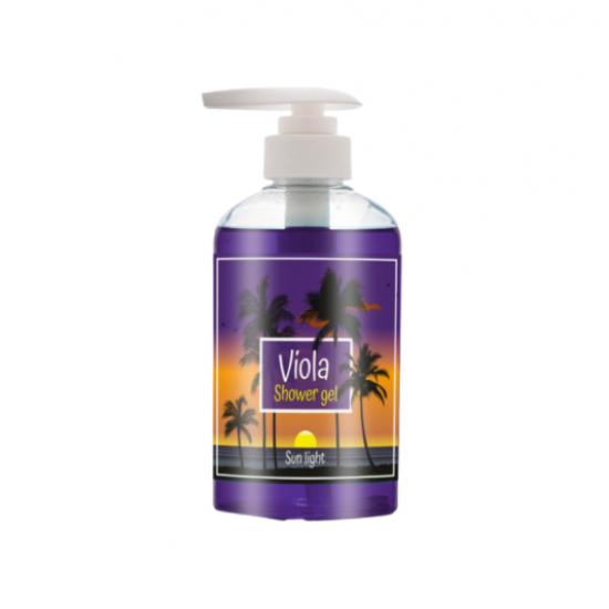 شاور جل استحمام صن لايت من زهرة فيولا - 500مل