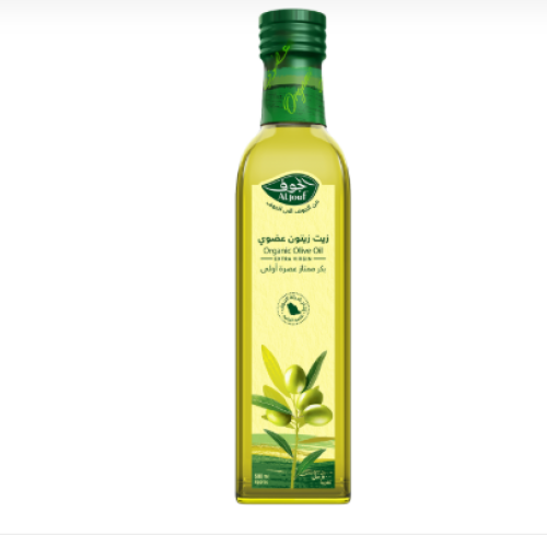 Al-Jawf Organic Extra Virgin Olive Oil - 500 ml