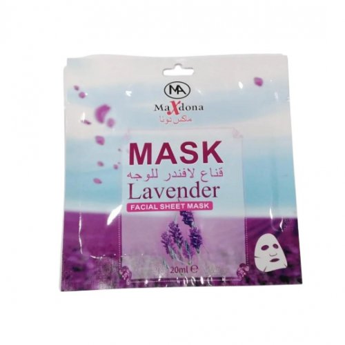 قناع الوجه ماكسودونا الافندر20ملي M322-4 قناع الوجه ماكسودونا الافندر20ملي M322-4