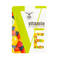 Black Face Mask Vitamin E - Single Mask