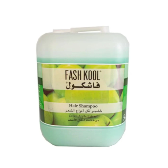 Fashkool Green Apple Shampoo for Nourishing and More Vibrant Hair, 5L