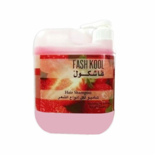 Fashkool Strawberry Shampoo for Nourishing and More Vibrant Hair 5L
