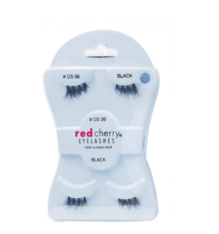 Red Cherry Eyelash Set DS 06 Black