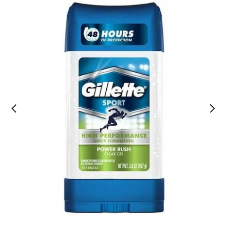 مزيل عرق جيليت سبورت باور راش 107 جم مزيل عرق جيليت سبورت باور راش 107 جم