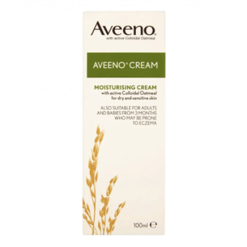 Aveeno Moisturizing Cream for Dry and Sensitive Skin - 100 ml