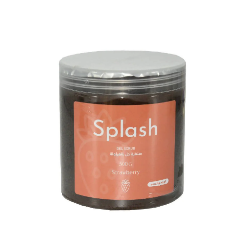Splash Strawberry Gel Scrub for Face and Body 500g