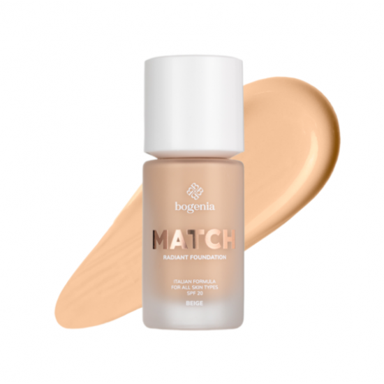 كريم الاساس ماتش اللامع المرطب بالكولاجين بيج من بوغينيا BG609.003