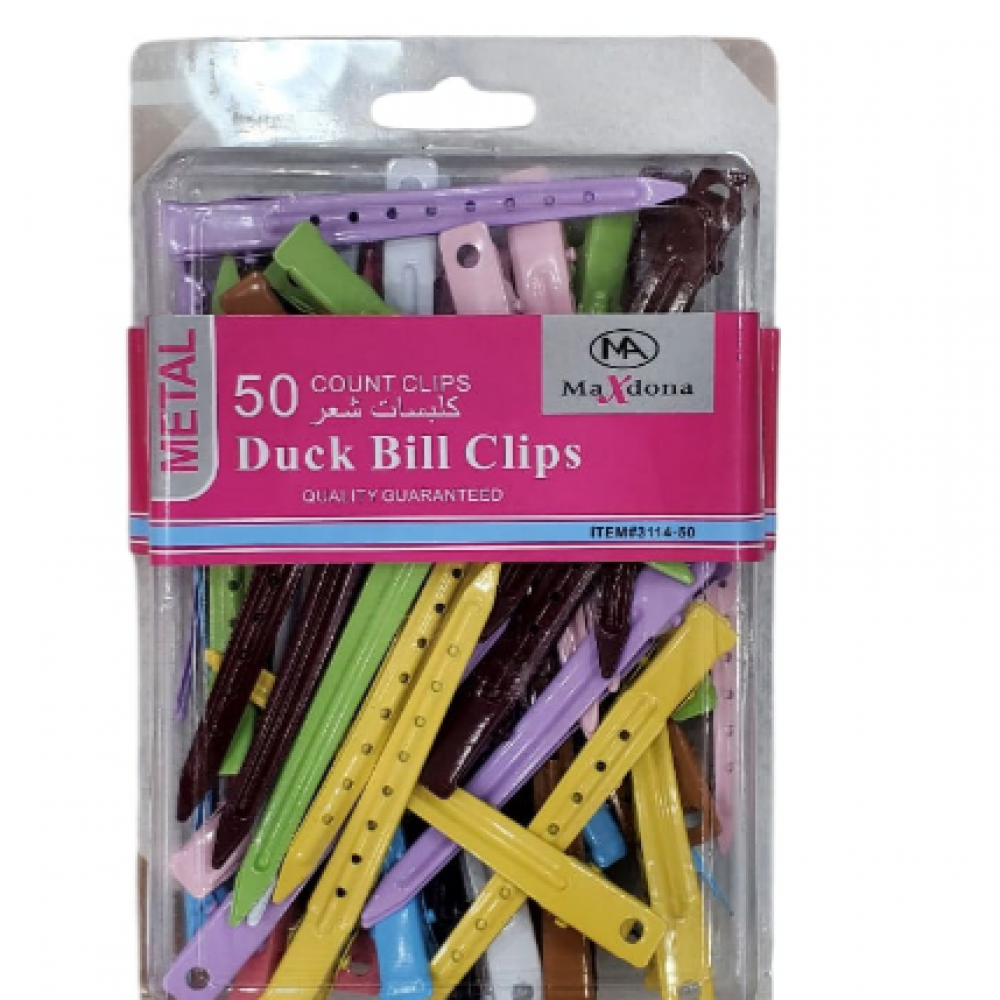 كلبسات شعر 50 حبه ماكس دونا 