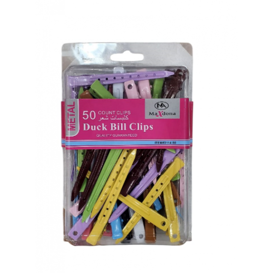 كلبسات شعر 50 حبه ماكس دونا 