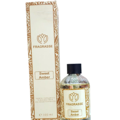 Turkish stick diffuser from Zeina Cosmetics, 100 ml, Sweet Amber