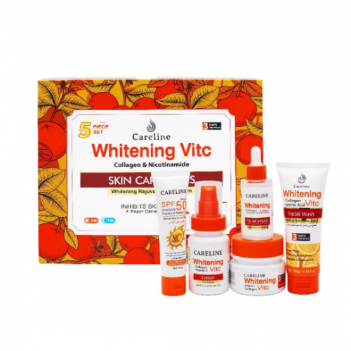 كيرلاين مجموعة للتبييض بفيتامين سي 5 قطع كيرلاين مجموعة للتبييض بفيتامين سي 5 قطع