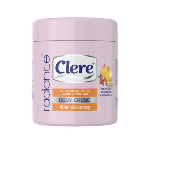 كلير، كريم الجسم، زيت اللوز والأرجان - 400 مل كلير، كريم الجسم، زيت اللوز والأرجان - 400 مل