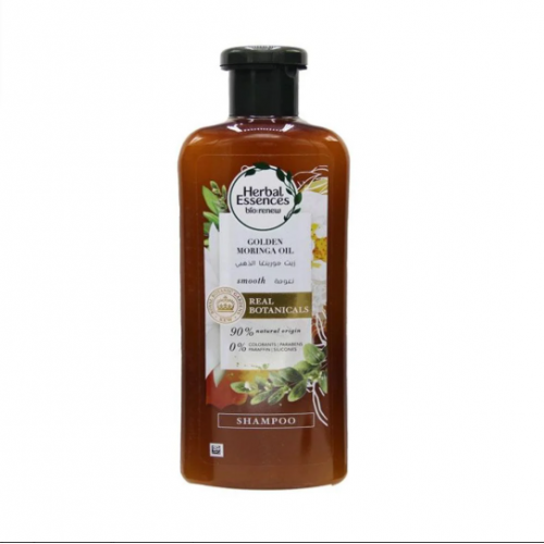 هيربال ايسنز شامبو زيت مورينغا ذهبي 400 مل هيربال ايسنز شامبو زيت مورينغا ذهبي 400 مل