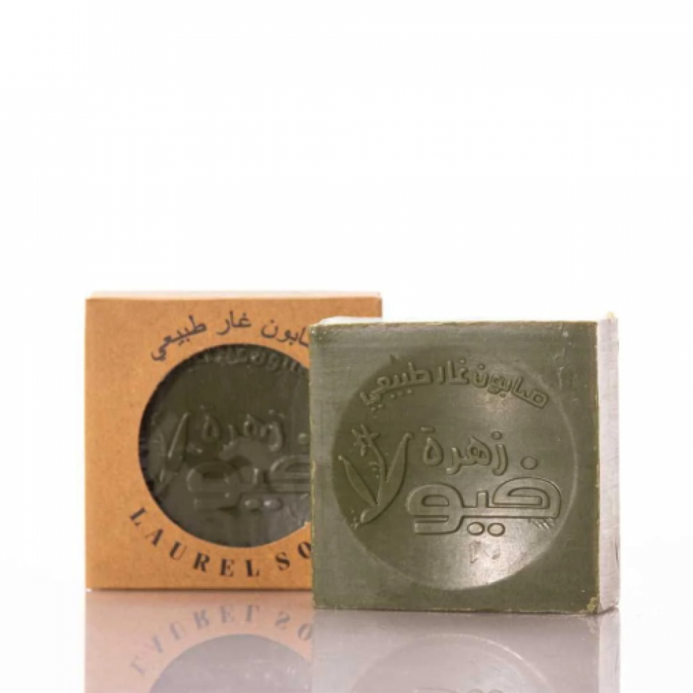 صابون غار طبيعي من زهرة الفيولا 
