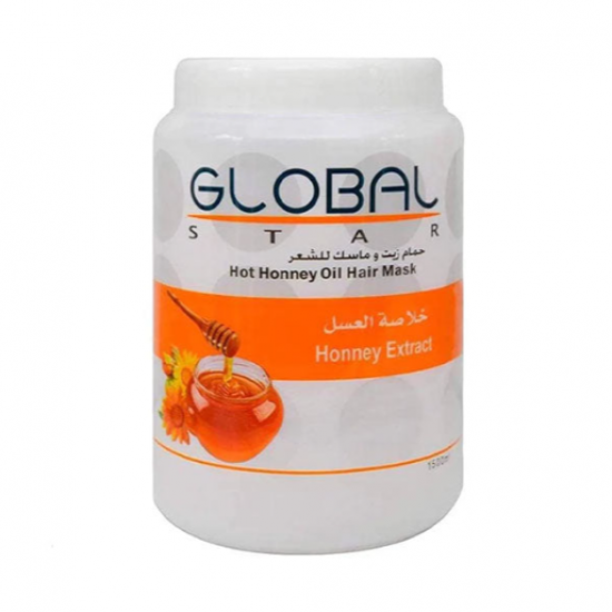 حمام زيت وماسك للعشر جلوبل سار خلاصة العسل 1500ملي 