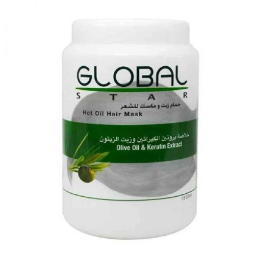Oil bath and hair mask with keratin protein extract and olive oil 1500 ml