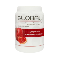 Global Star Pomegranate Extract Hair Oil Bath and Mask 1500ml