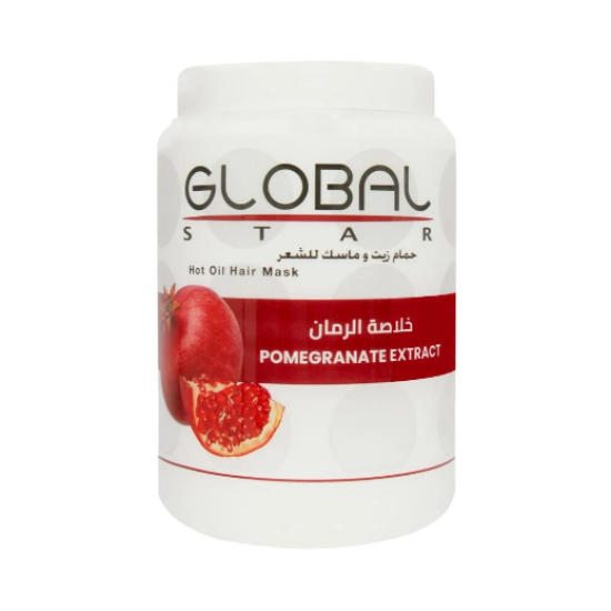 Global Star Pomegranate Extract Hair Oil Bath and Mask 1500ml