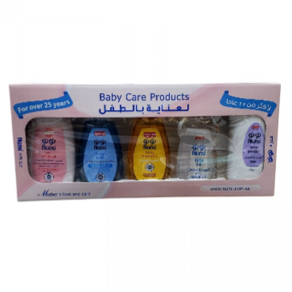 مجموعة نونو للاطفال 5 قطع ×200 ملي 
