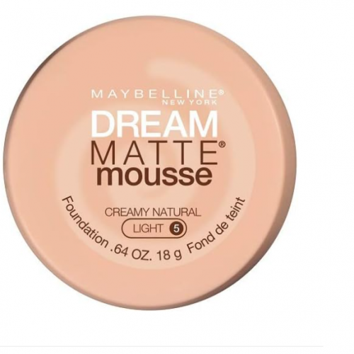 كريم أساس كريمي ناتشيورال لايت 5 من مايبلين دريم مات