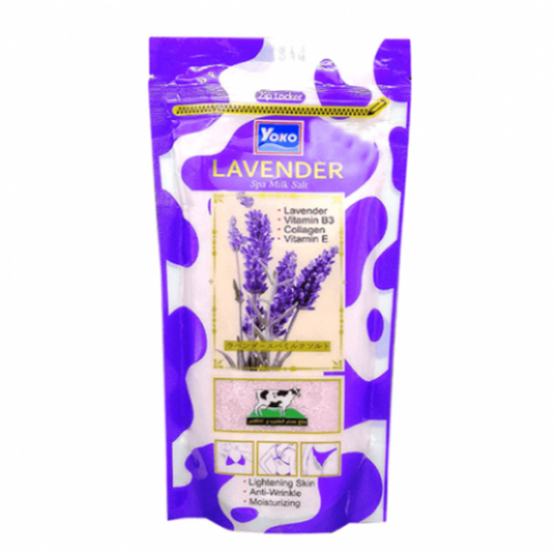 مقشر ملح الحليب لافندرسبا من يوكو 300 جم مقشر ملح الحليب لافندرسبا من يوكو 300 جم