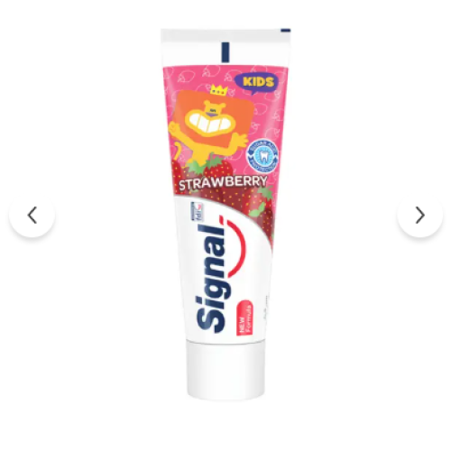 Generics Signal Toothpaste for Kids Strawberry Flavor 2-6 Years Old 50ml