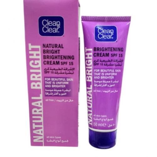 واقي شمس كلن كلير -خالي من الزيوت -لجميع انواع البشره 