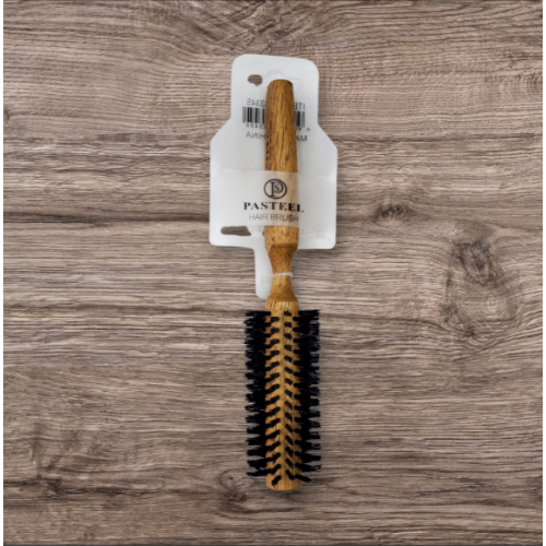 مشط شعر من باستل - مدور 
