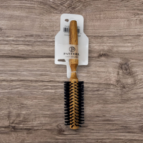 مشط شعر من باستل - مدور 