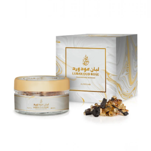 Frankincense, Oud, and Rose 60 grams