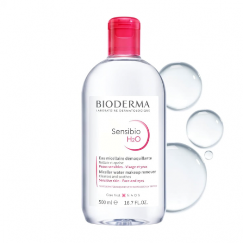 بيوديرما ماء ميسيلار سينسيبيو H2O لازالة المكياج للبشرة الحساسة 500 مل