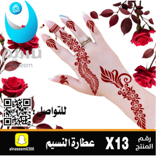 نقش اماراتي رقم X13