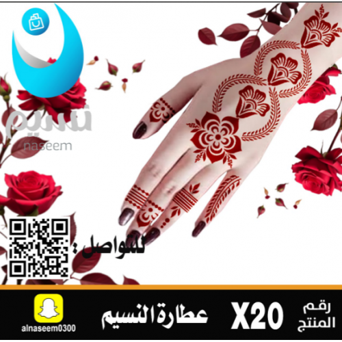 نقش اماراتي رقم X20