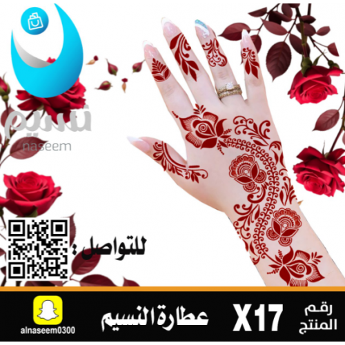 نقش اماراتي رقم X17