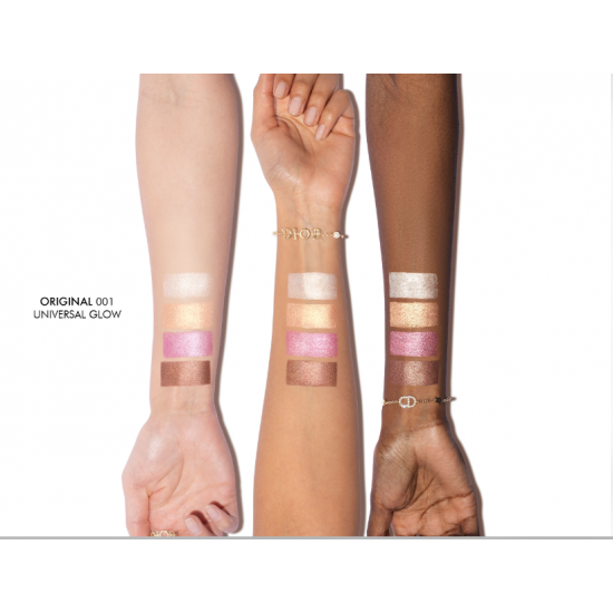 ديور باكستيج جلو فيس باليت لوحة إضاءة الوجه -001 يونيفرسال