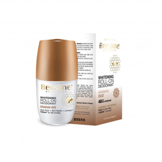 مزيل الرائحة رول اون لتفتيح البشرة من بيزلين - عود عربي مزيل الرائحة رول اون لتفتيح البشرة من بيزلين - عود عربي