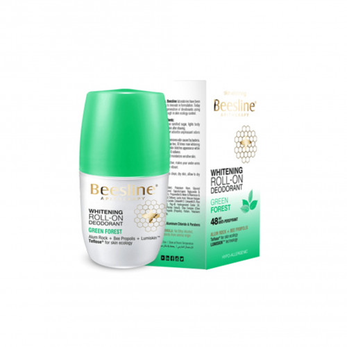 مزيل الرائحة رول اون لتفتيح البشرة من بيزلين - نسمة من الغابة مزيل الرائحة رول اون لتفتيح البشرة من بيزلين - نسمة من الغابة